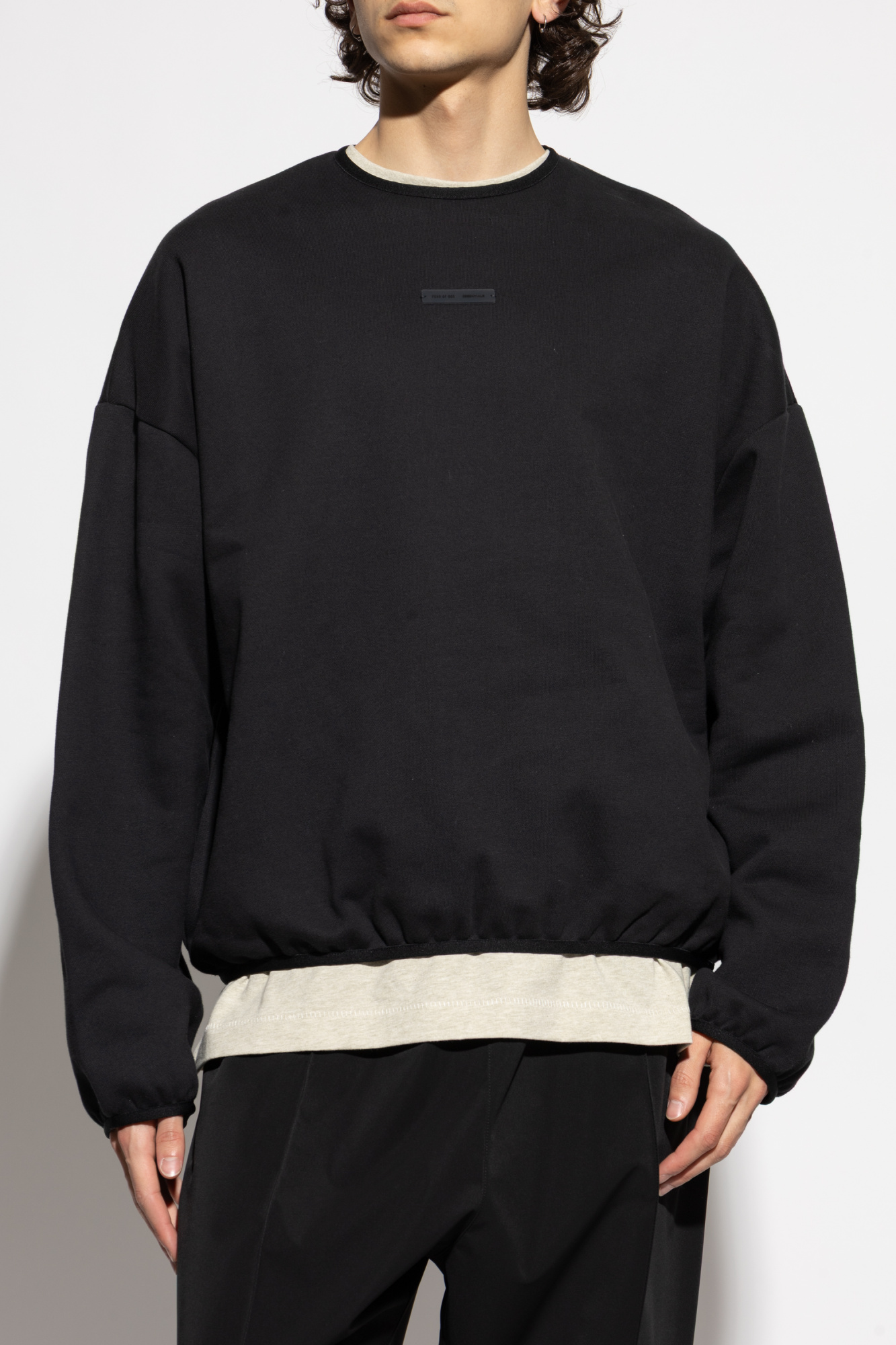 Fear Of God Essentials Oversize sweatshirt | Men's Clothing